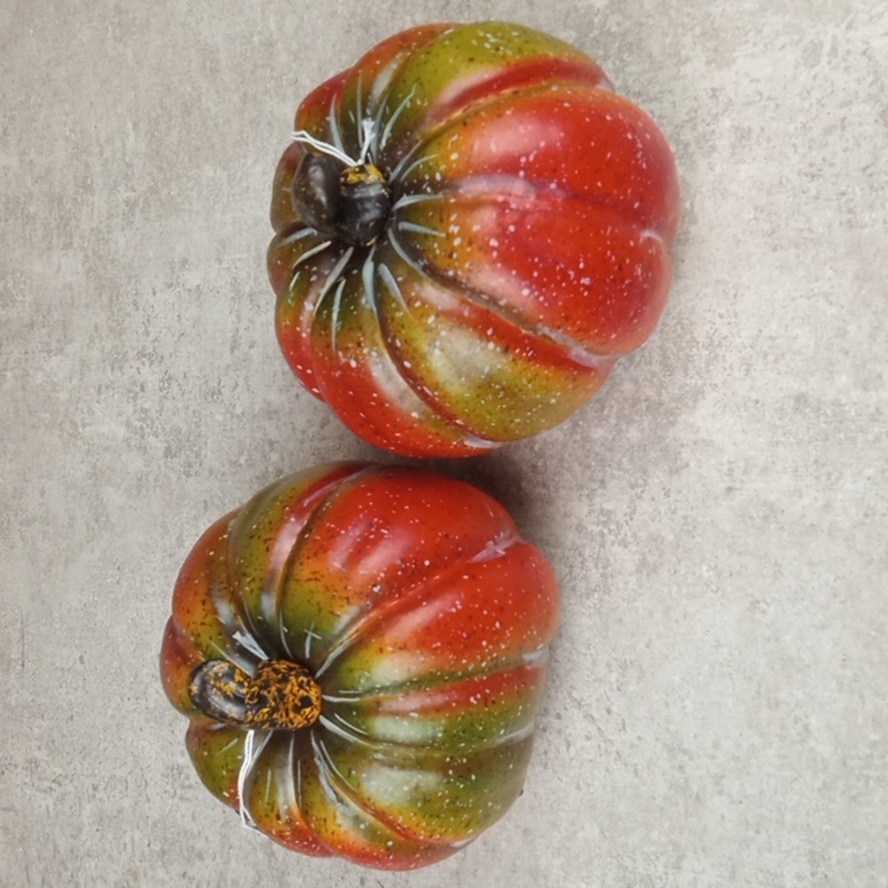 🍂 Fall Orange Pumpkin Decor Set